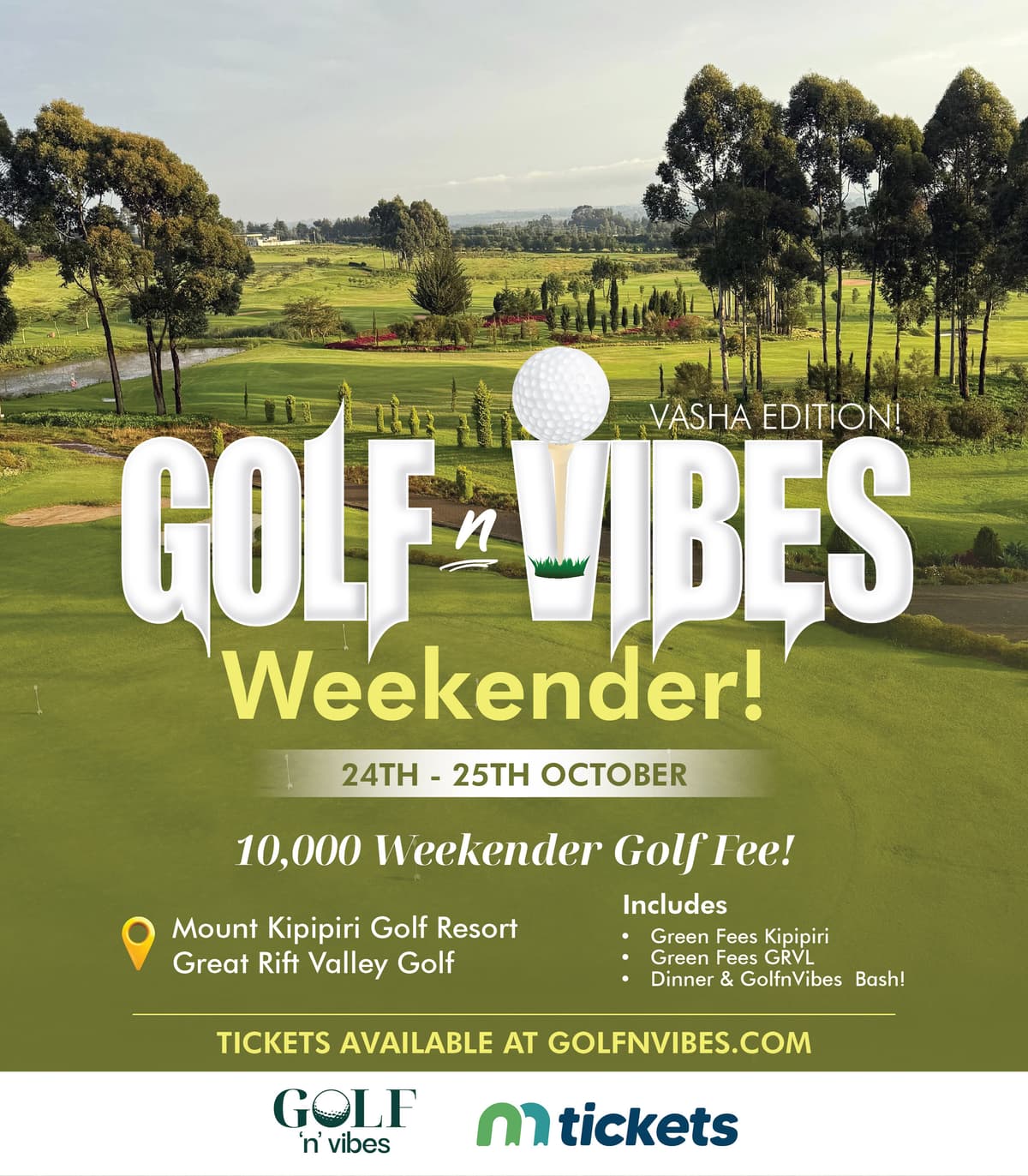 Day 1 - Mount Kipipiri Golf Resort